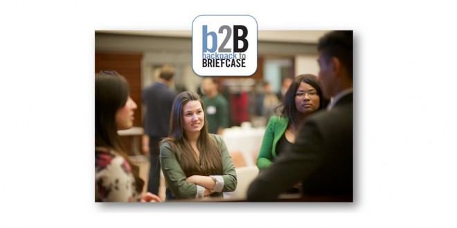 b2B Backpack to Briefcase Career Panel Discussion, February 4th