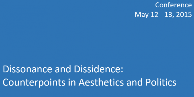 Dissonance and Dissidence: Counterpoints in Aesthetics and Politics