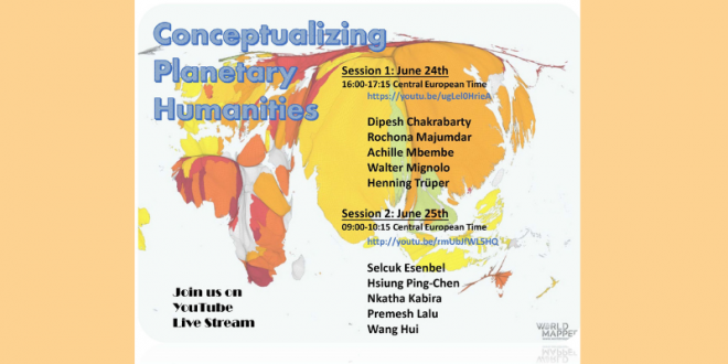 Conceptualizing Planetary Humanities: June 24&25