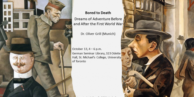 Bored to Death. Dreams of Adventure Before and After the First World War