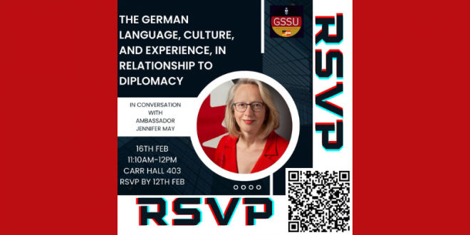 An Ambassador’s Perspective on Germany and Canada, Feb 16