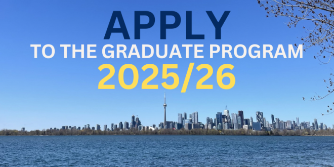 How to apply to the graduate program 2025-2026