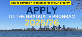 How to apply to the graduate program 2025-2026