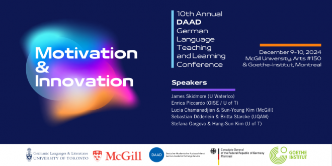 10th Annual DAAD German Language Teaching and Learning Conference