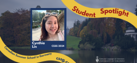 Embracing Adventure and Personal Growth: Cynthia Lin Reflects on Her CSSG Experience