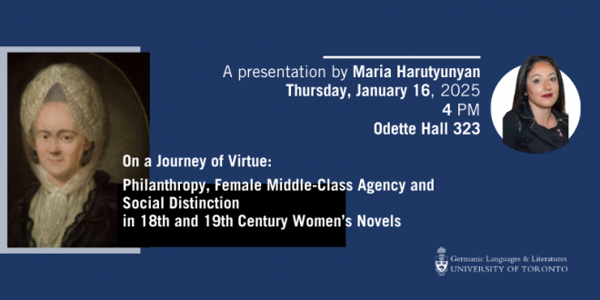 You are invited to Maria Harutyunyan’s Presentation on Jan 16, 2025!