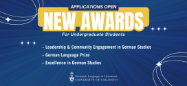 New Undergraduate Awards in German Studies