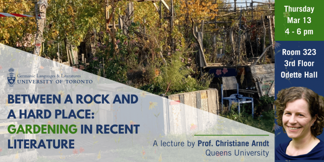 Academic Lecture by Prof. Christiane Arndt | 4pm, Mar 13, 2025