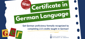NEW! Certificate in German Language