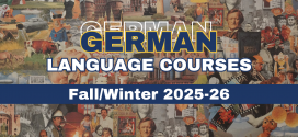 German Language Courses in Fall/Winter 2025-26