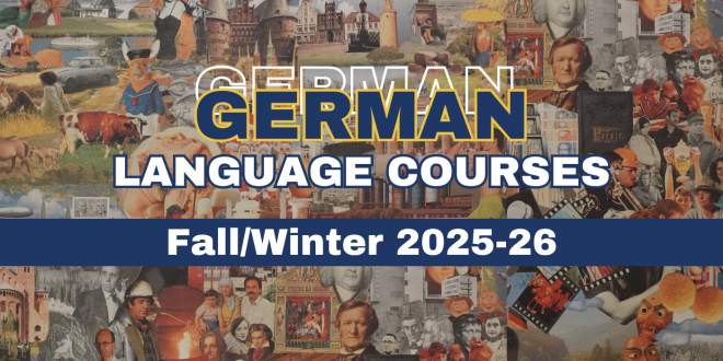 German Language Courses in Fall/Winter 2025-26