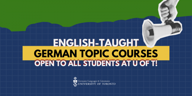 Topic Courses Taught in English 2025-26
